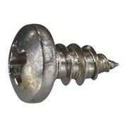 MIDWEST FASTENER Sheet Metal Screw, #4 x 1/4 in, 18-8 Stainless Steel Pan Head Phillips Drive, 35 PK 77601